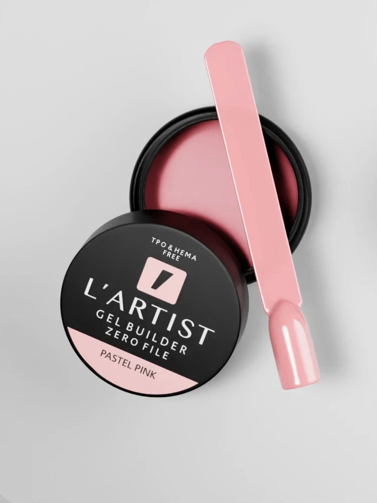 GEL-BUILDER-ZERO-FILE-PASTEL-PINK.jpeg GEL BUILDER ZERO FILE PASTEL PINK 30ML - Imagen 1